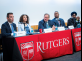 Panelists Elie Honig, Sahar Aziz, Paul Goldenberg, Ryan Haygood, and Attorney General Gurbir Grewal